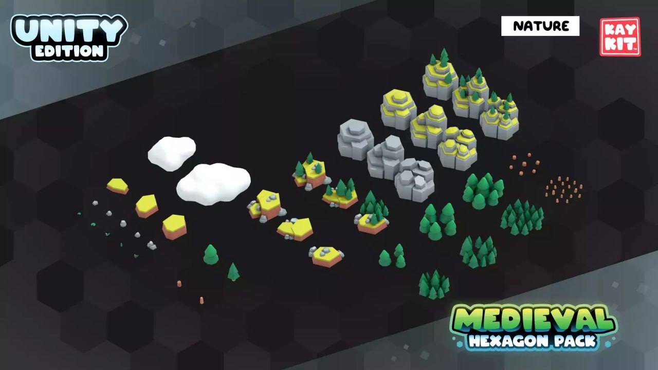 KayKit - Medieval Hexagon Pack📱 - изображение 2